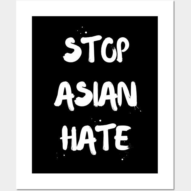 Stop Asian Hate Crimes AAPI Pacific Islanders Wall Art by RecoveryTees